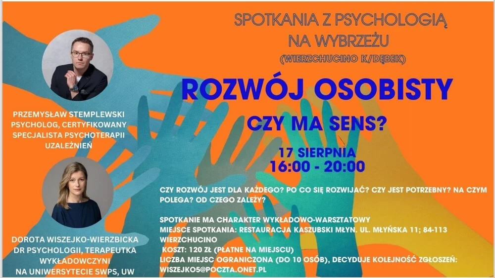 Rozwój osobisty. Czy ma sens? Warsztaty psychologiczne